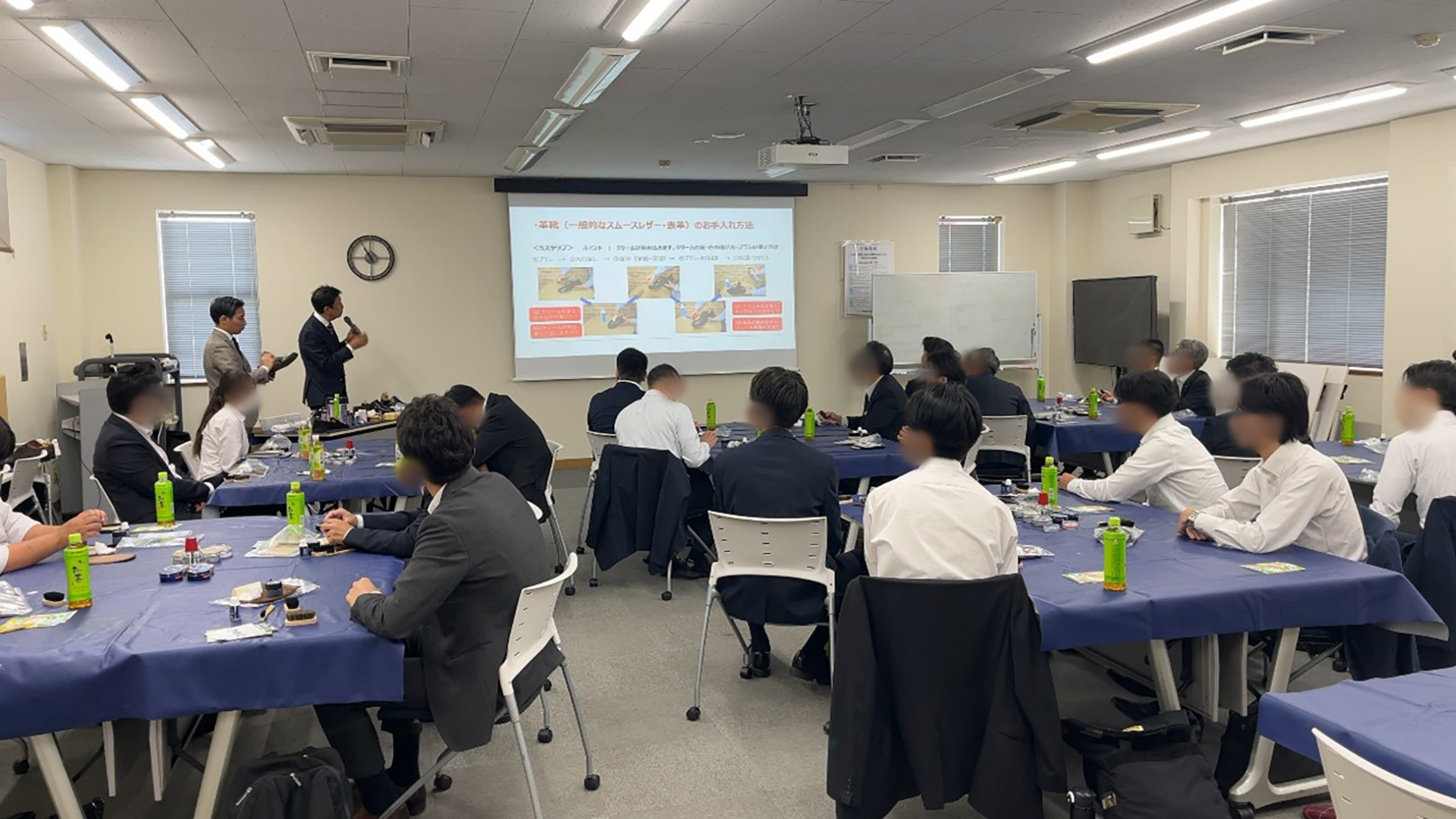 【セミナーレポート】Honda Cars 中央神奈川様にて身だしなみ・靴磨きセミナーを開催しました